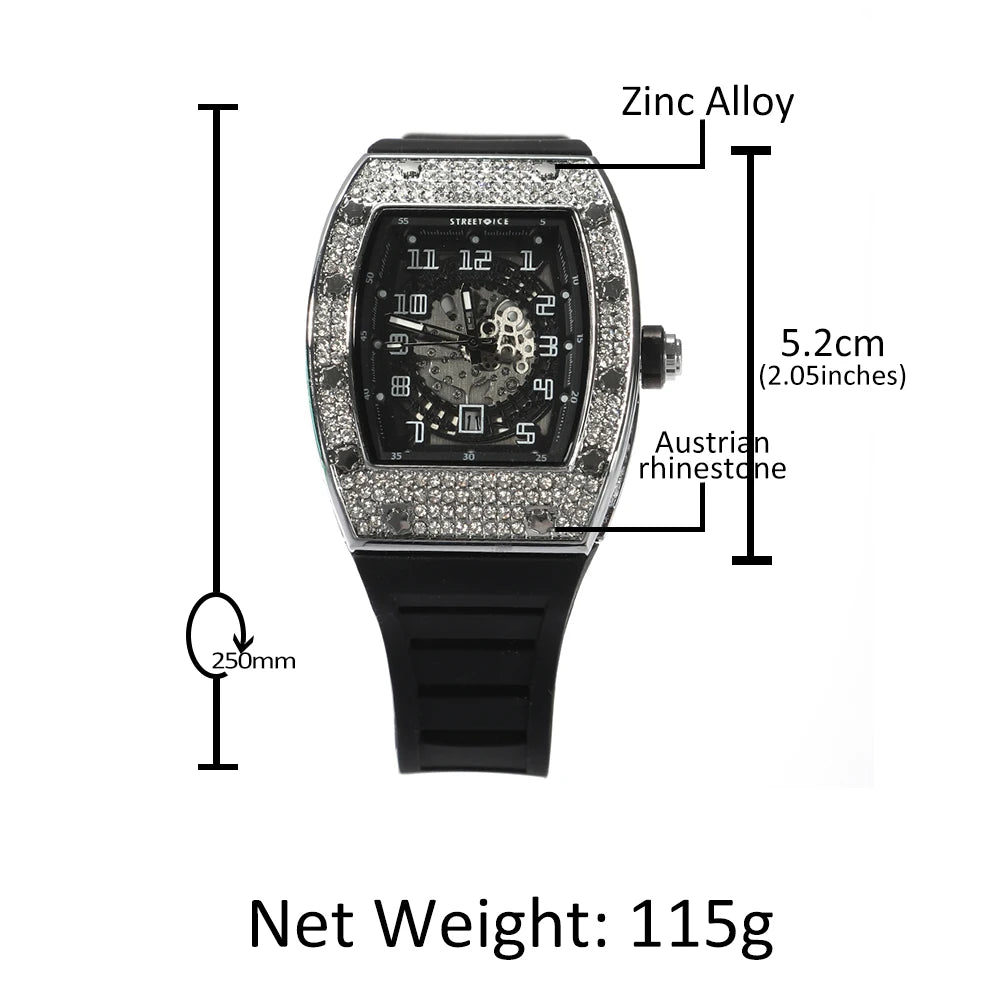 Reloj Mecánico de lujo - HipHop